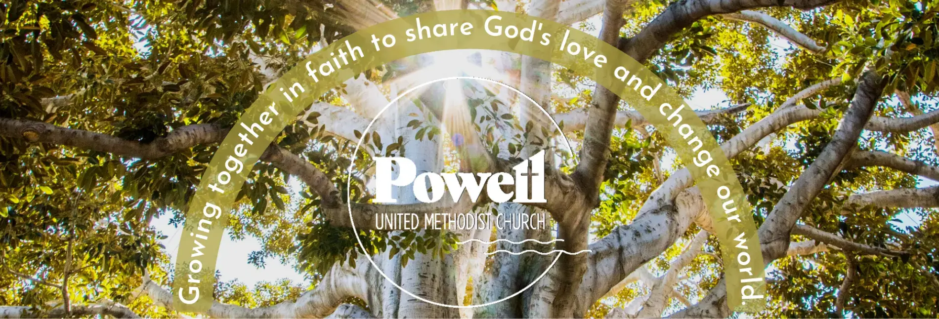 Powell United Methodist Church's Logo